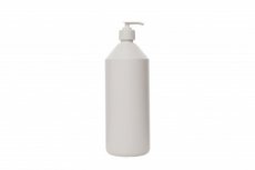 Shampoo fles met pomp 1L