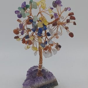 7 chakra / Amethist edelsteen boompje enkel af te halen