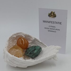 Manifestatie mineraal pakketje