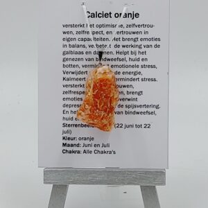 Oranje Calsiet hanger