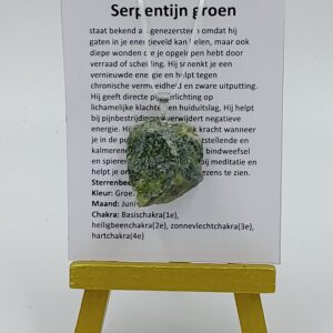 Serpentijn Groen hanger