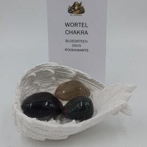 1. Wortel chakra mineraal pakketje